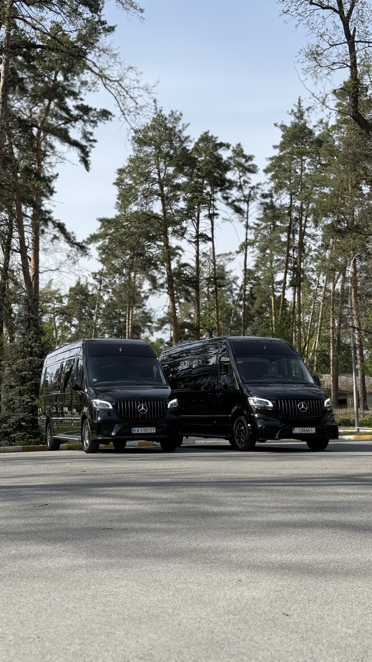 Два Mercedes Sprinter